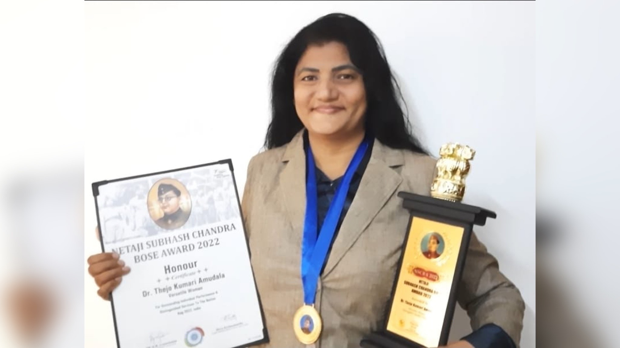 The Global Iron Lady Dr. Thejo Kumari Amudala