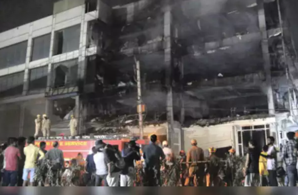 Delhi Residential Building Fire