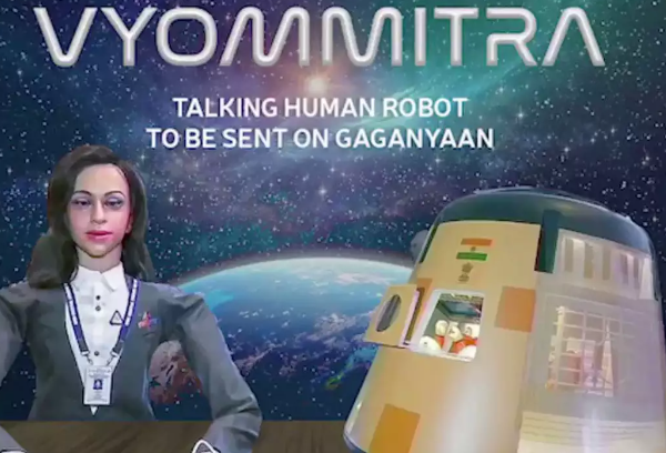 Vyommitra—The Woman Robot Astronaut