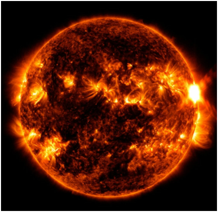 Solar Flares of Unprecedented Magnitude Observed During Total Solar Eclipse