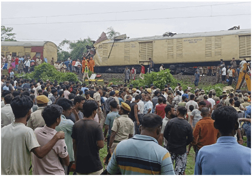 Railway Disaster Claims 15 Lives, Leaves Several Injured.