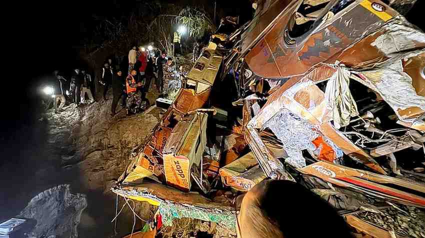 Nepal Bus Accident Dhading: 18 Killed as Passenger Bus Plunges Into ...